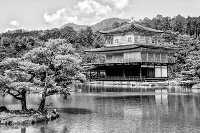 Kinkaku-Ji Temple Kyoto by Philippe Hugonnard framed wall art