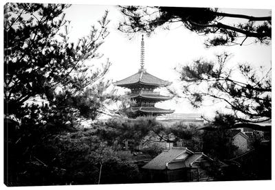 Yasaka Pagoda I Canvas Art Print - Pagodas