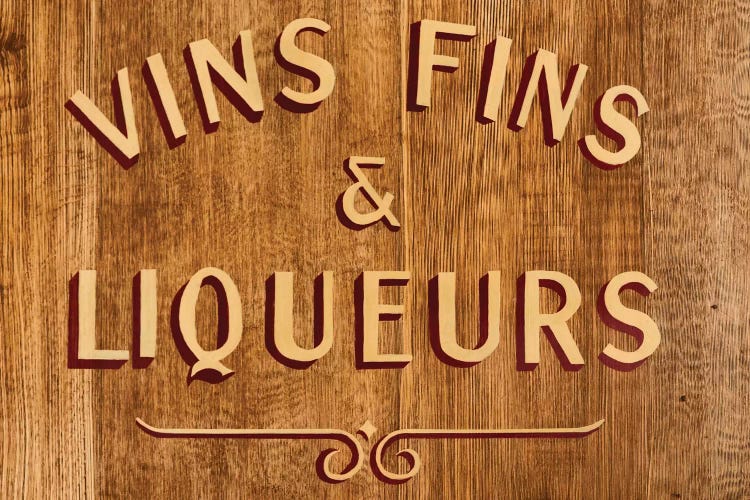 Vins Fins & Liqueurs by Philippe Hugonnard wall art