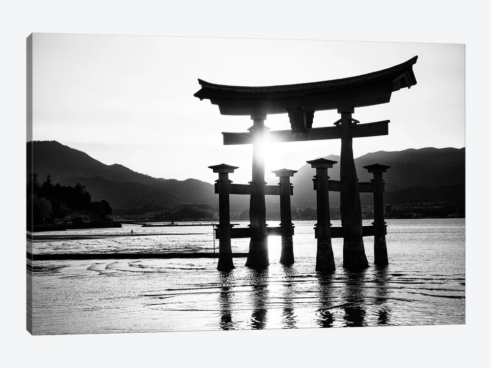 Miyajima Torii by Philippe Hugonnard 1-piece Canvas Artwork