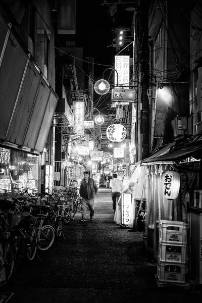 Tokyo: Night Street Scene V by Philippe Hugonnard