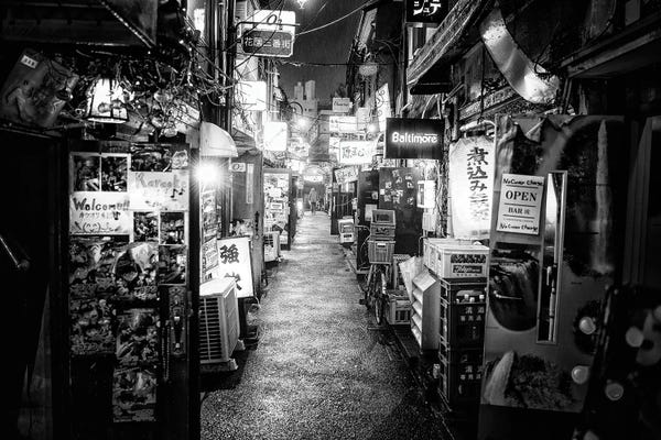 Signs: Shinjuku Golden Gai III by Philippe Hugonnard