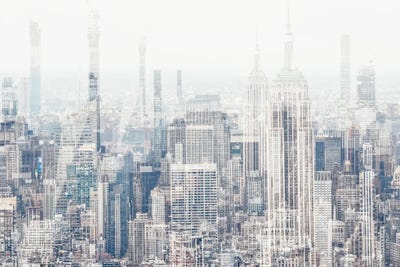 Urban Abstraction - New York by Philippe Hugonnard canvas print