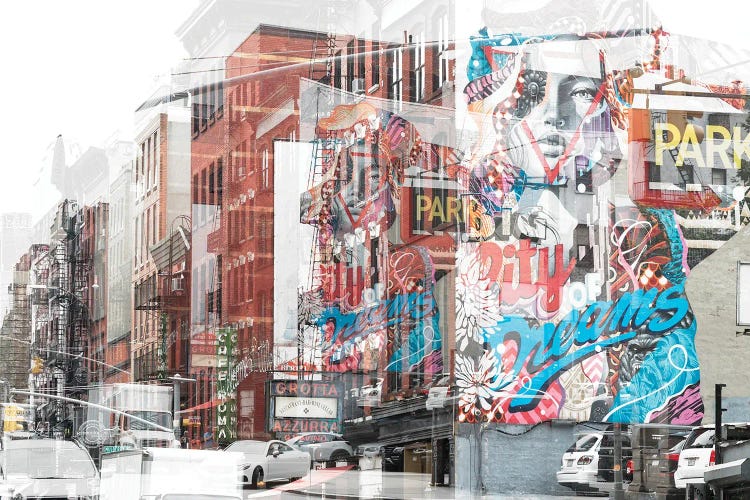 Urban Abstraction - Dreams by Philippe Hugonnard wall art