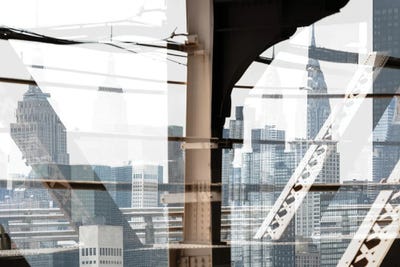 Urban Abstraction - Skyscrapers by Philippe Hugonnard canvas print