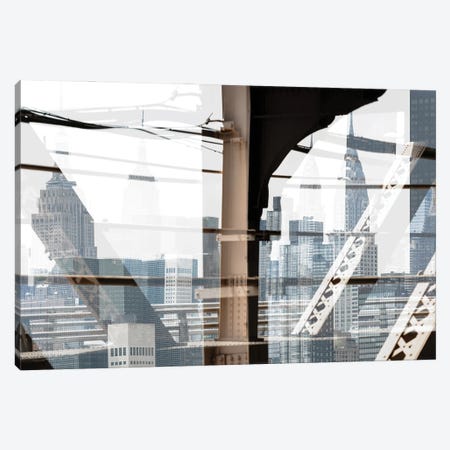Urban Abstraction - Skyscrapers Canvas Print #PHD1435} by Philippe Hugonnard Art Print