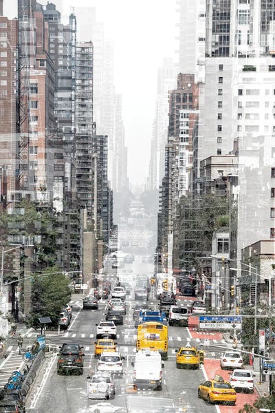 Double Exposure Photography: Urban Abstraction - Downtown by Philippe Hugonnard