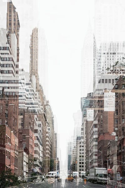 Double Exposure Photography: Urban Abstraction - New York City by Philippe Hugonnard