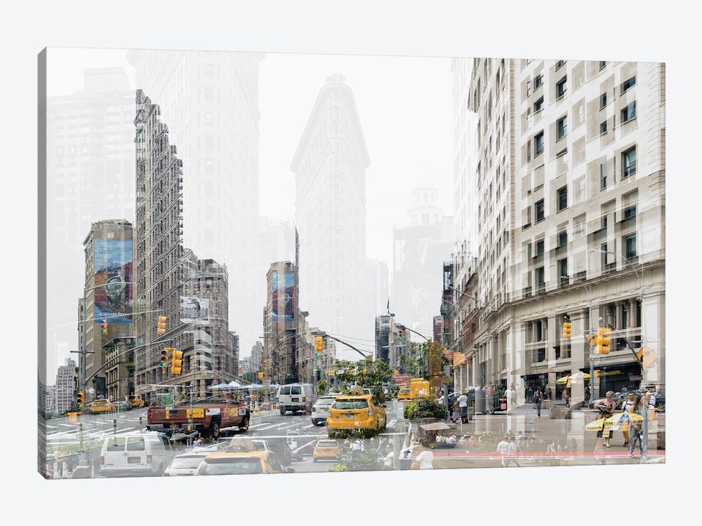 Urban Abstraction - 5th Ave by Philippe Hugonnard 1-piece Art Print