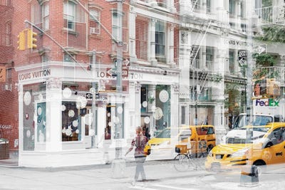 Urban Abstraction - NYC Style by Philippe Hugonnard canvas print