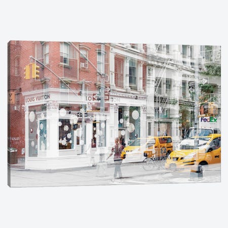 Urban Abstraction - NYC Style Canvas Print #PHD1441} by Philippe Hugonnard Art Print