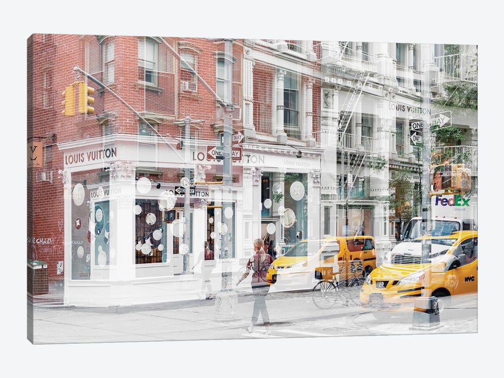 Urban Abstraction - NYC Style by Philippe Hugonnard 1-piece Canvas Artwork