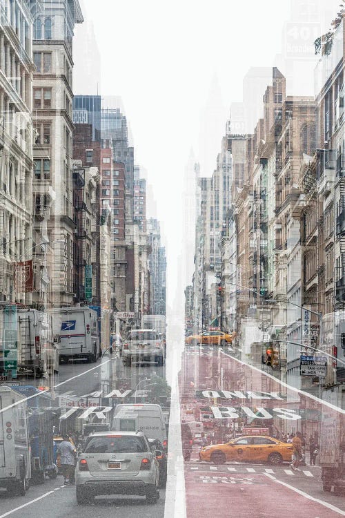 Urban Abstraction - Lane by Philippe Hugonnard wall art