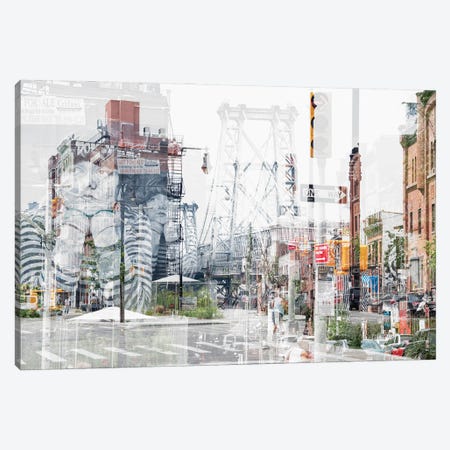 Urban Abstraction - Bedford Ave Canvas Print #PHD1444} by Philippe Hugonnard Canvas Wall Art