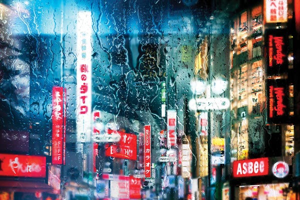 Tokyo: Behind The Window - Shibuya District by Philippe Hugonnard