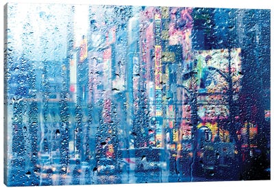 Behind The Window - Akihabara Canvas Art Print