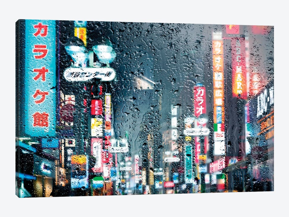Behind The Window - Shibuya Tokyo by Philippe Hugonnard 1-piece Art Print