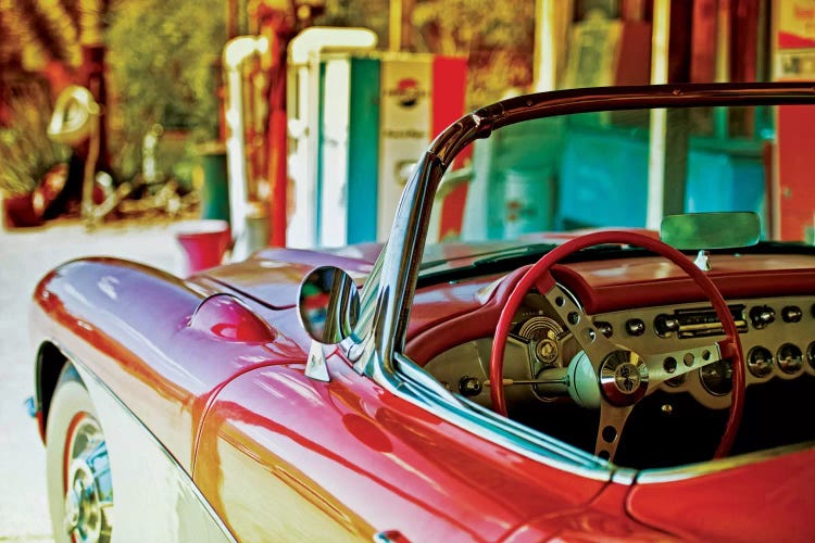 Classic Chevrolet Corvette by Philippe Hugonnard wall art