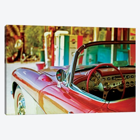 Classic Chevrolet Corvette Canvas Print #PHD145} by Philippe Hugonnard Canvas Art