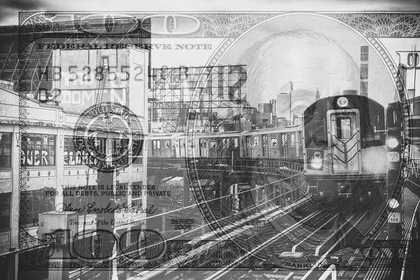 Money: Manhattan Dollars - Line 7 NYC by Philippe Hugonnard