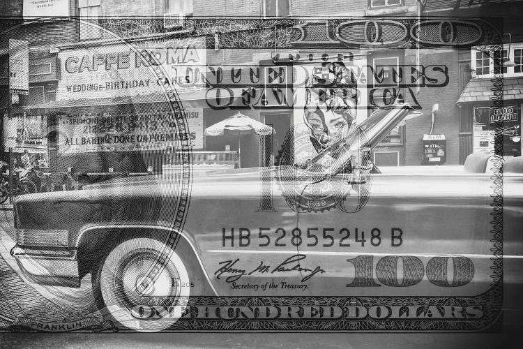 Manhattan Dollars - Cadillac by Philippe Hugonnard wall art