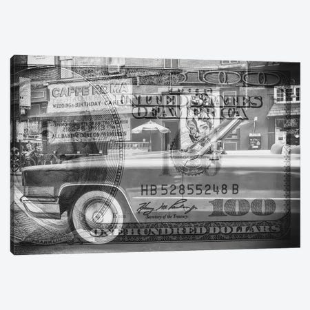 Manhattan Dollars - Cadillac Canvas Print #PHD1462} by Philippe Hugonnard Canvas Print