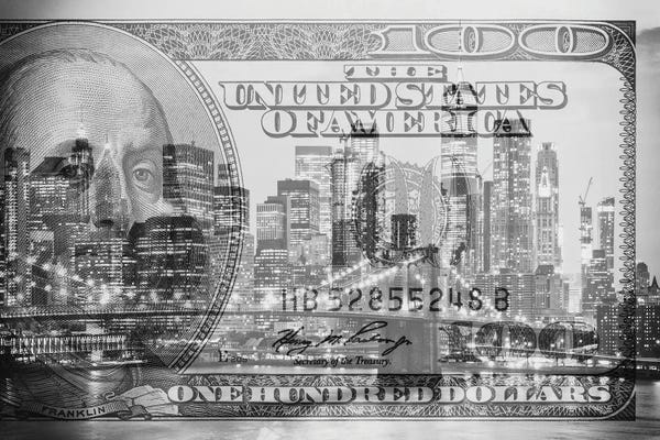 Money: Manhattan Dollars - New York City by Philippe Hugonnard