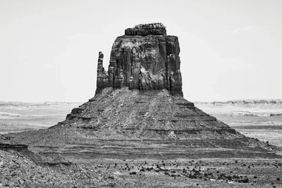 West Mitten Butte Monument Valley by Philippe Hugonnard art print