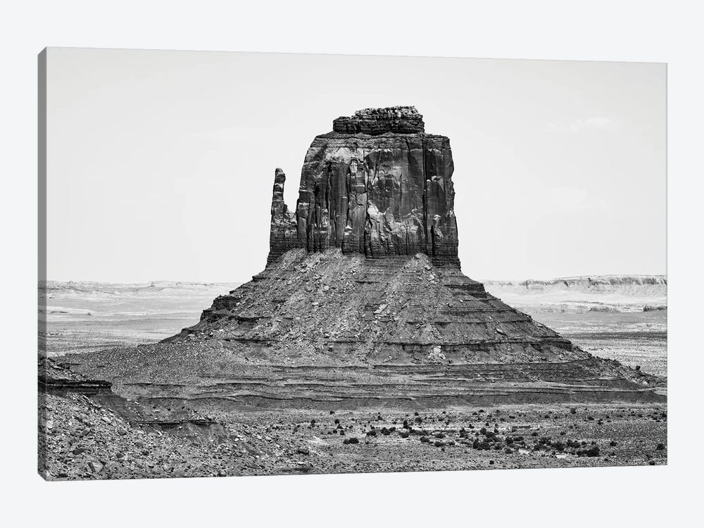 Black Arizona Series - West Mitten Butte Monument Valley by Philippe Hugonnard 1-piece Canvas Art Print