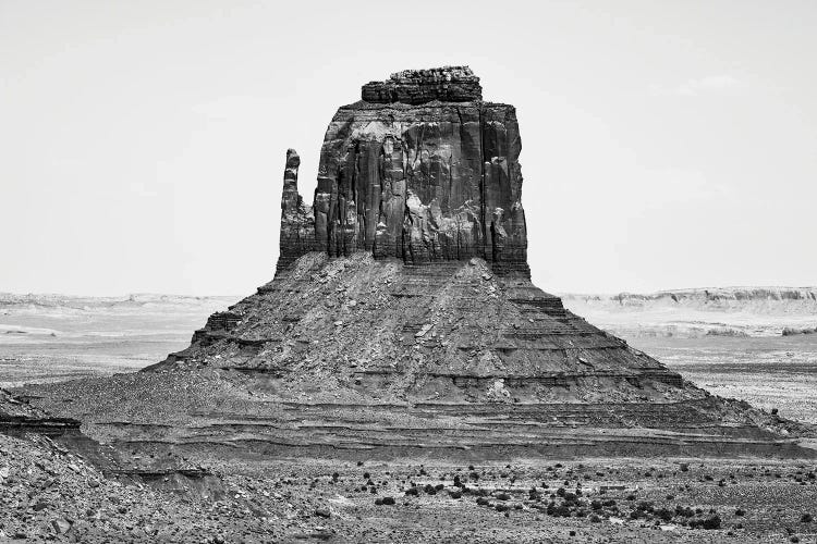 Black Arizona Series - West Mitten Butte Monument Valley