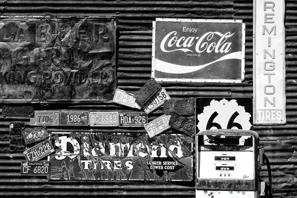 Black Arizona Series - Gas Station Route 66