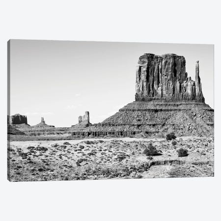 Black Arizona Series - Monument Valley Canvas Print #PHD1483} by Philippe Hugonnard Art Print