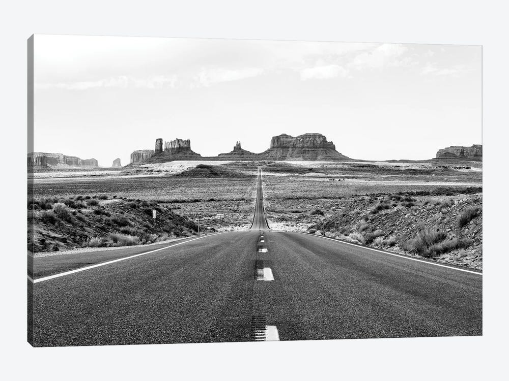 Black Arizona Series - Monument Valley Road by Philippe Hugonnard 1-piece Art Print