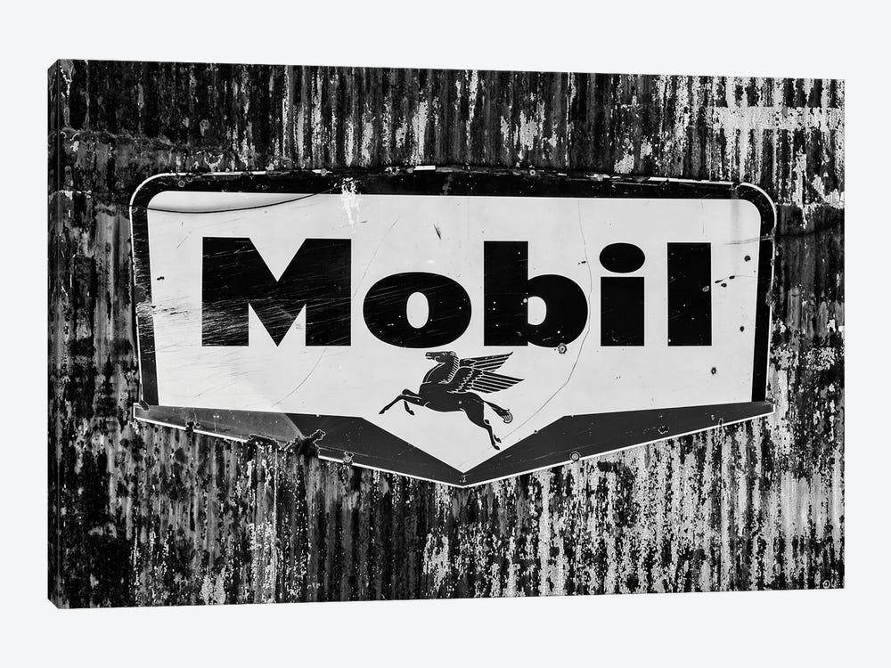 Black Arizona Series - Mobil by Philippe Hugonnard 1-piece Canvas Art Print