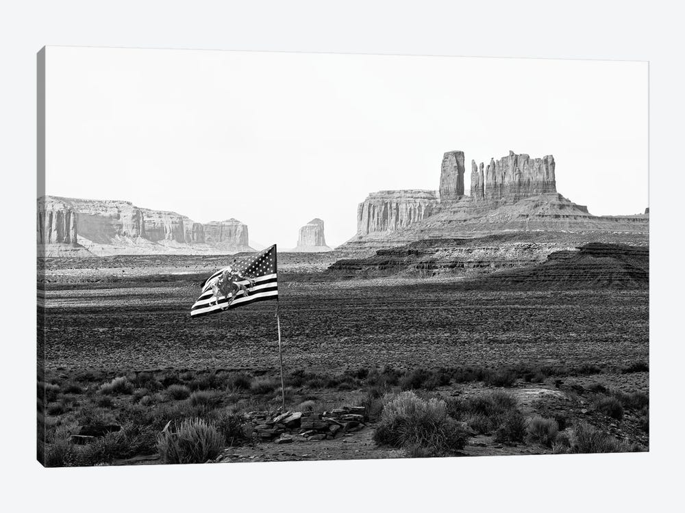 Black Arizona Series - Monument Valley Navajo Tribal Park by Philippe Hugonnard 1-piece Canvas Print