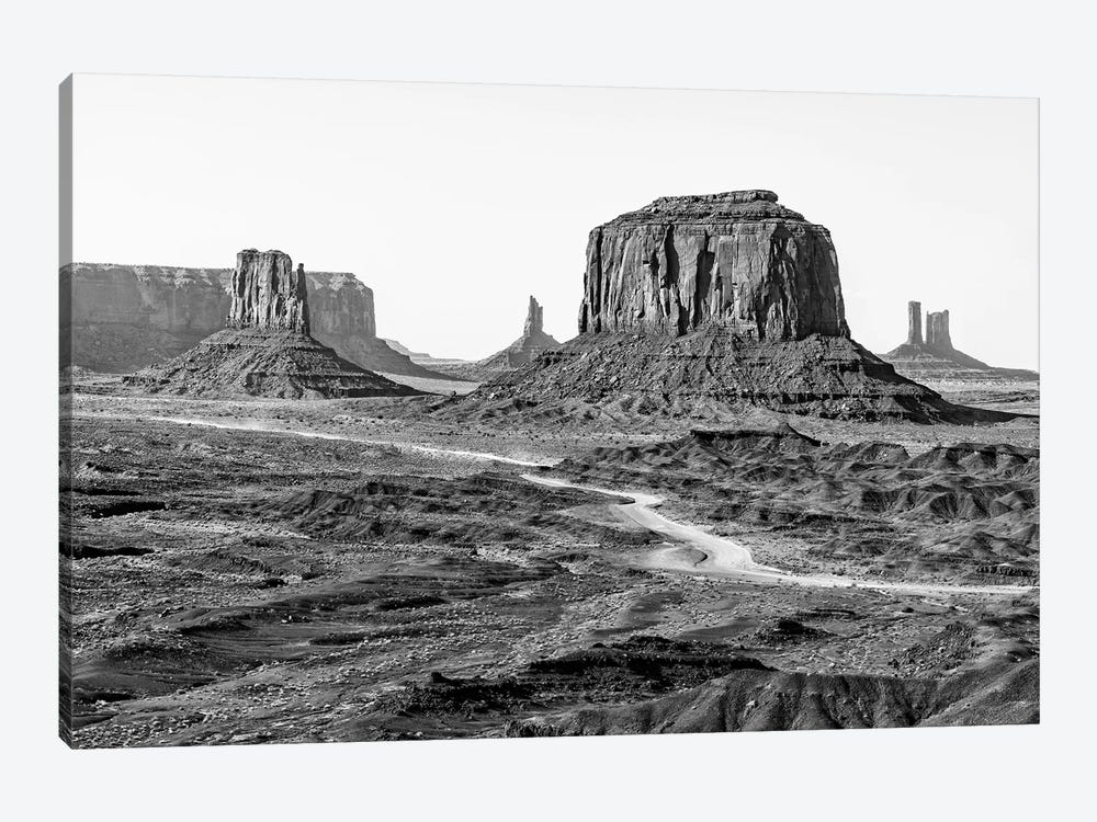 Black Arizona Series - Beautiful Monument Valley by Philippe Hugonnard 1-piece Canvas Art Print