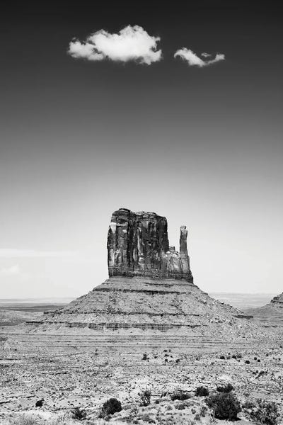 Monument Valley: Monument Valley West Mitten Butte by Philippe Hugonnard
