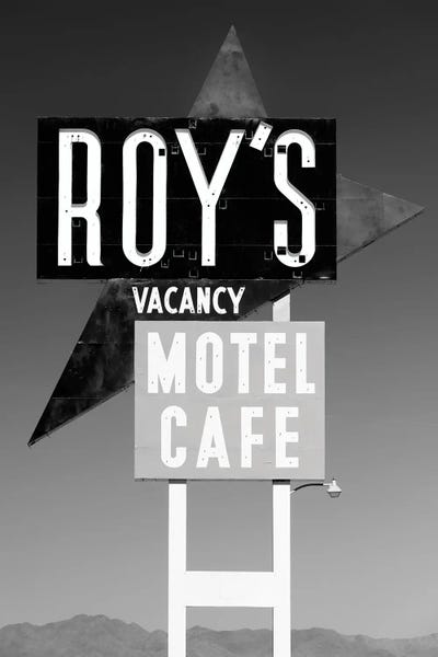 Black Arizona Series - Motel Cafe by Philippe Hugonnard canvas print