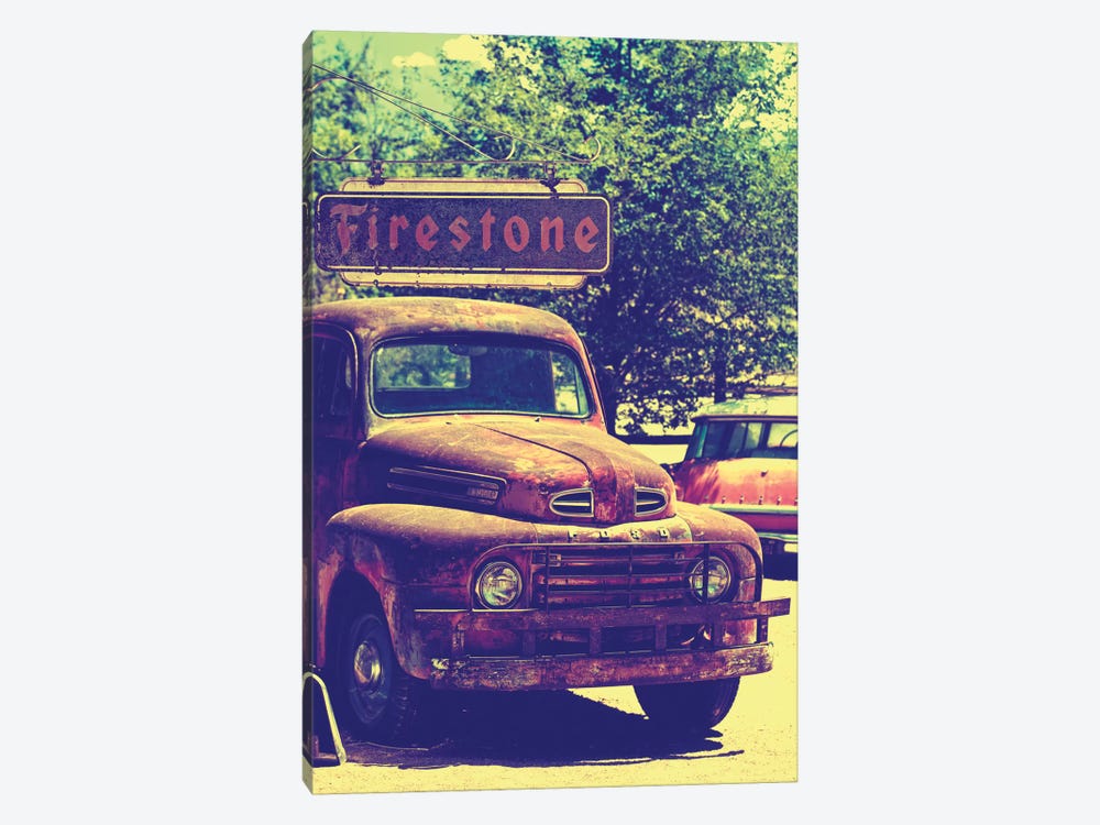 Classic Ford Truck by Philippe Hugonnard 1-piece Canvas Art