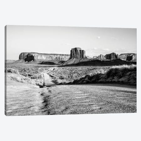 Black Arizona Series - Monument Valley Road Trip Canvas Print #PHD1530} by Philippe Hugonnard Canvas Print