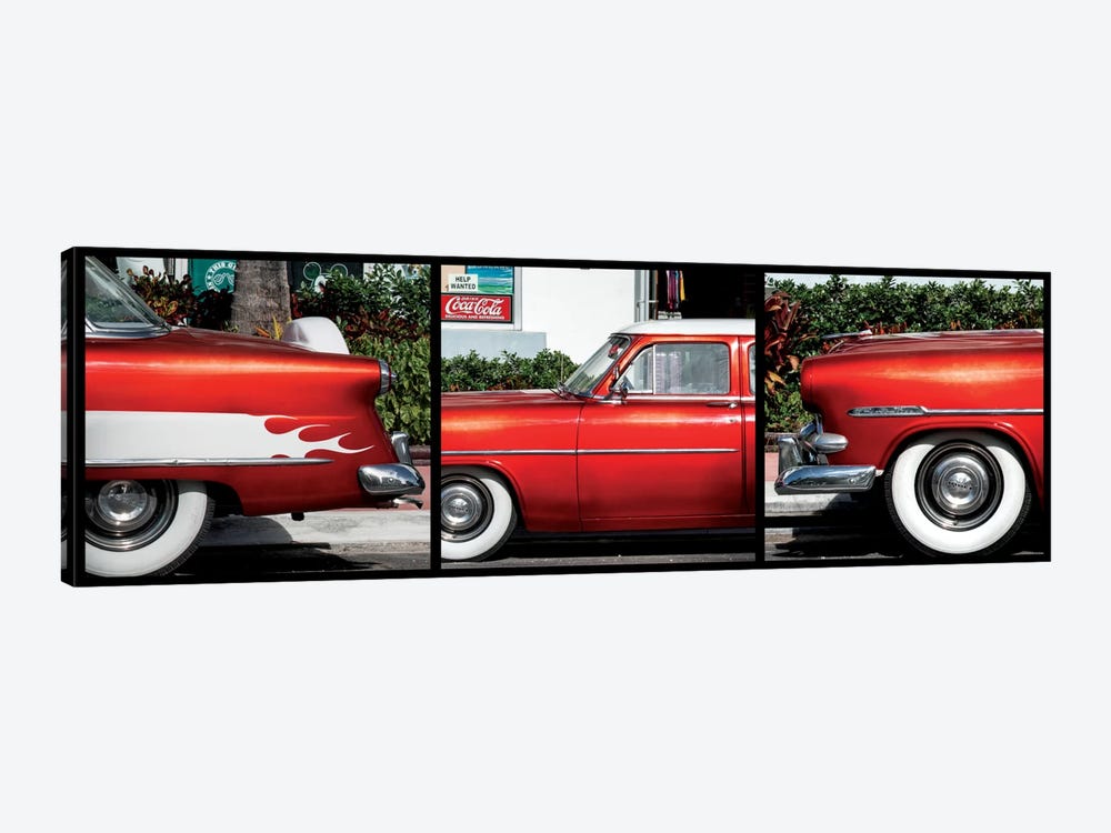 Classic Red Ford by Philippe Hugonnard 1-piece Canvas Art