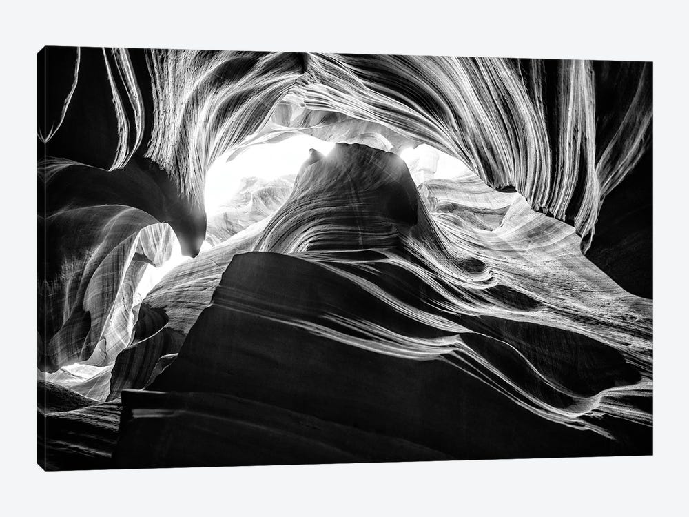 Black Arizona Series - Antelope Canyon Natural Wonder V by Philippe Hugonnard 1-piece Canvas Artwork