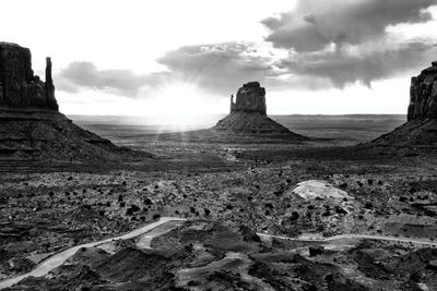 Monument Valley Sunset by Philippe Hugonnard art print