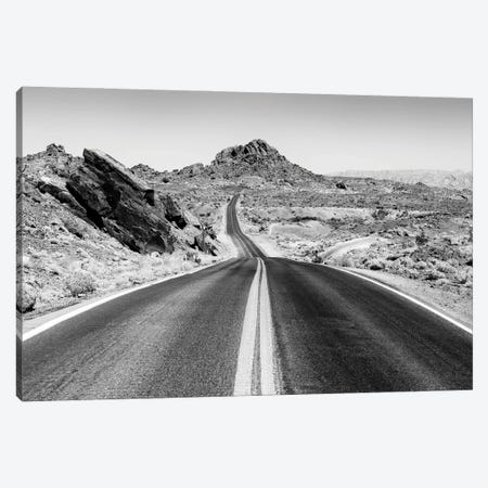 Black Arizona Series - The Valley Drive II Canvas Print #PHD1561} by Philippe Hugonnard Canvas Artwork
