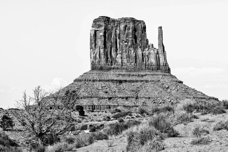 Black Arizona Series - Monument Valley West Mitten Butte II