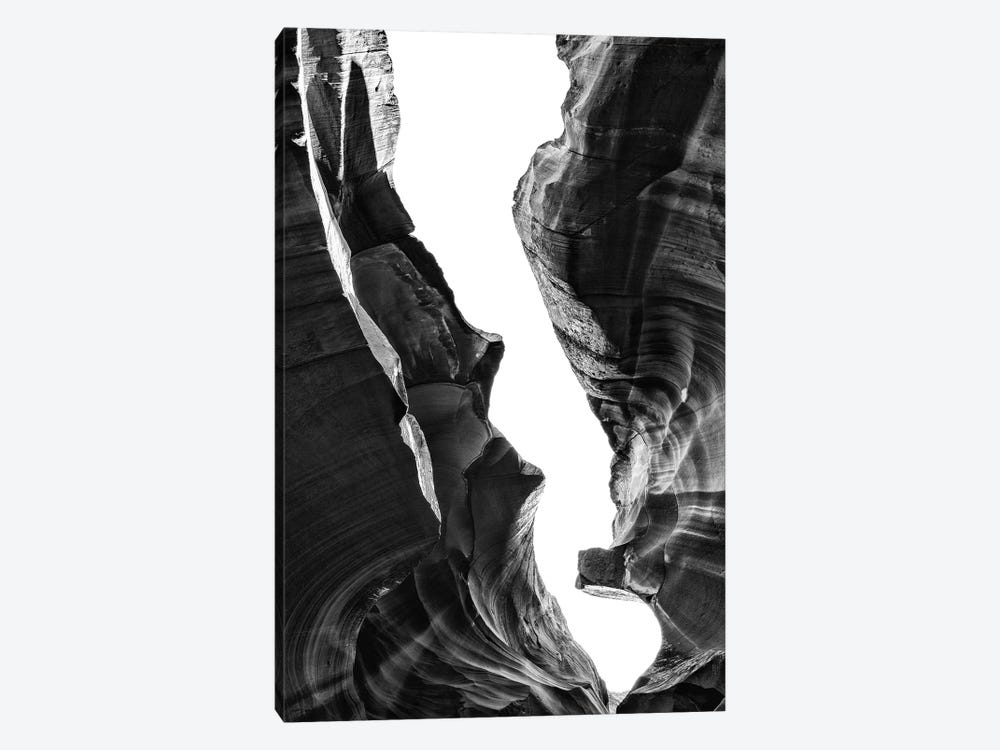 Black Arizona Series - Antelope Canyon Natural Wonder IX by Philippe Hugonnard 1-piece Canvas Print