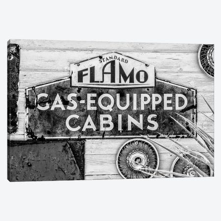 Black Arizona Series - Gas Equipped Cabins Canvas Print #PHD1581} by Philippe Hugonnard Canvas Wall Art