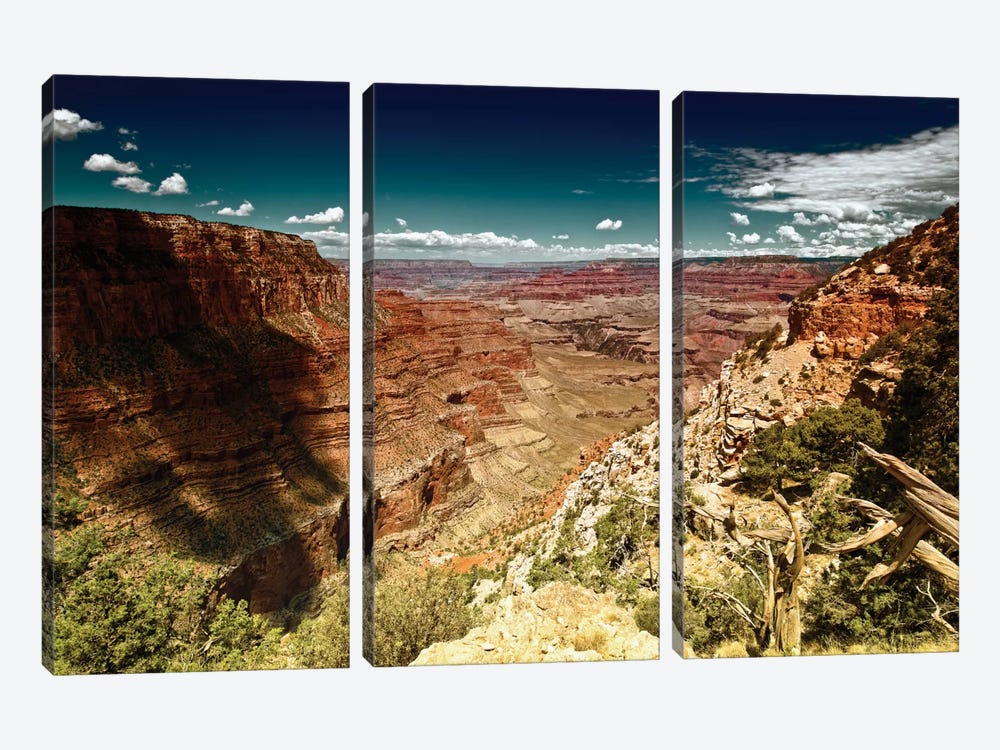 Grand Canyon by Philippe Hugonnard 3-piece Canvas Wall Art