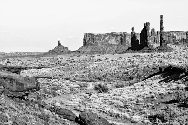 Valleys: Monument Valley IV by Philippe Hugonnard