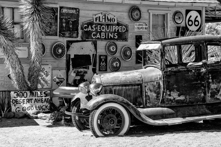 Black Arizona Series - Retro Car Route 66